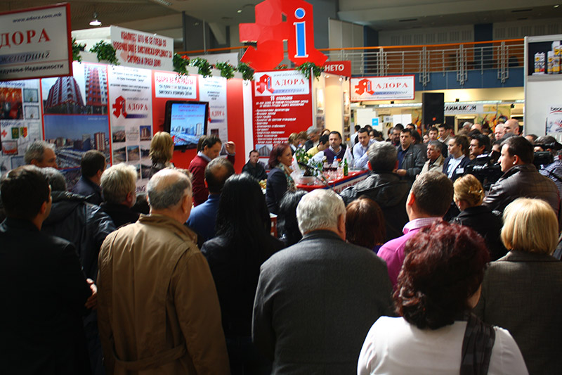 Голема посетеност на штандот на Адора Инженеринг на RealExpo-2013